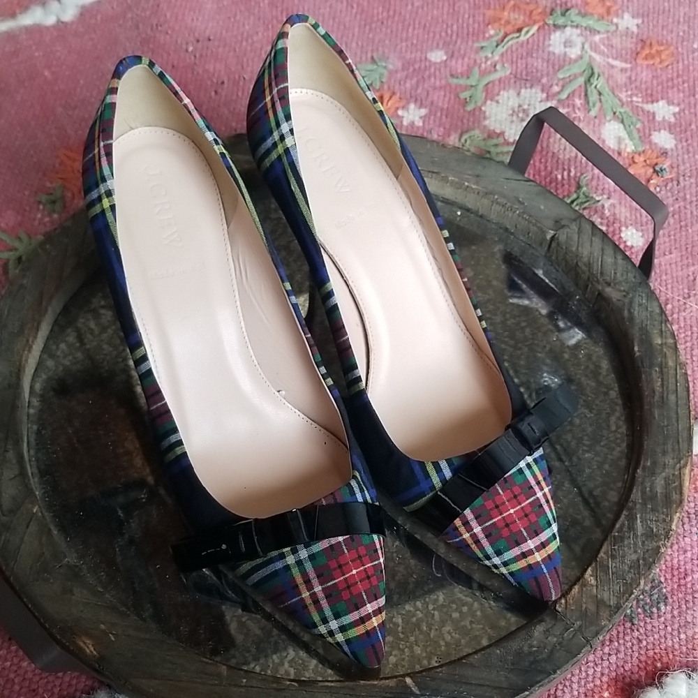 J. Crew Black Heels Elegant Pumps